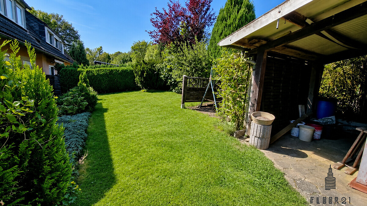 Garten Rückseite