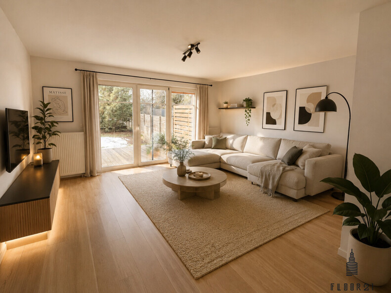 Visualisierung Wohnzimmer