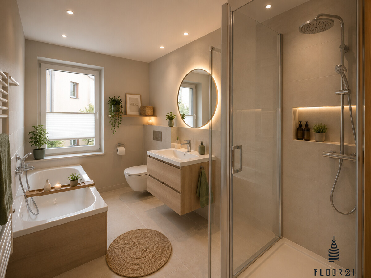 Visualisierung Badezimmer