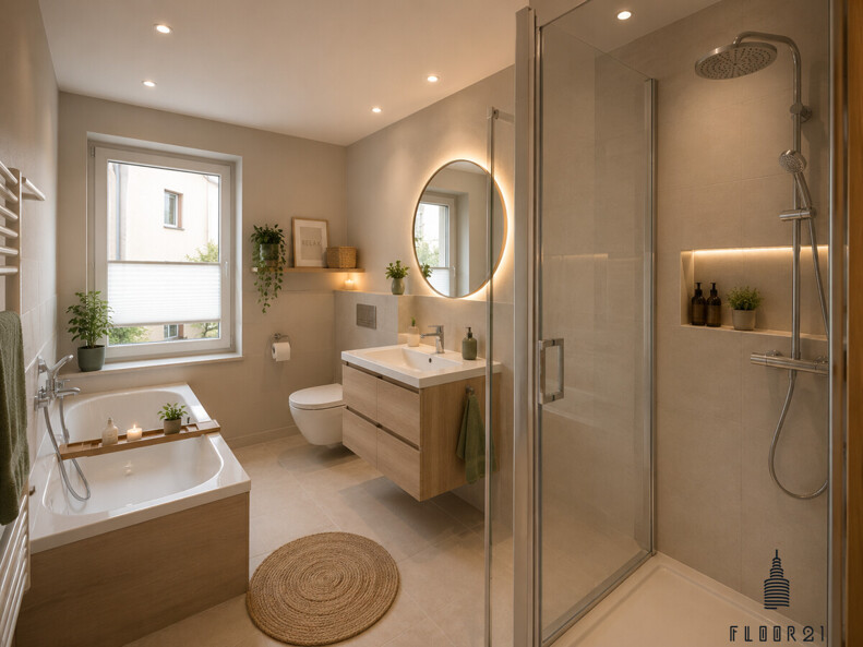 Visualisierung Badezimmer