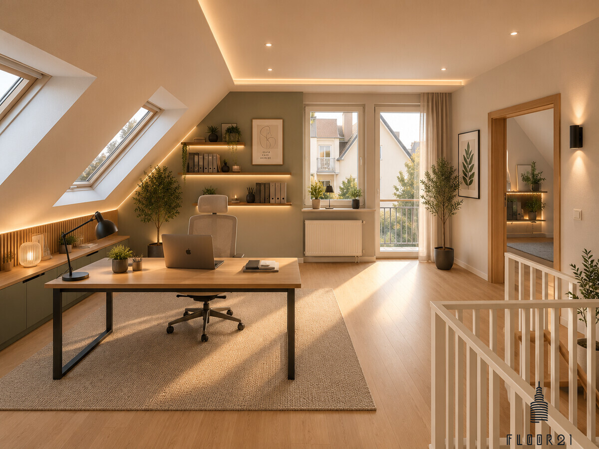 Visualisierung Büro