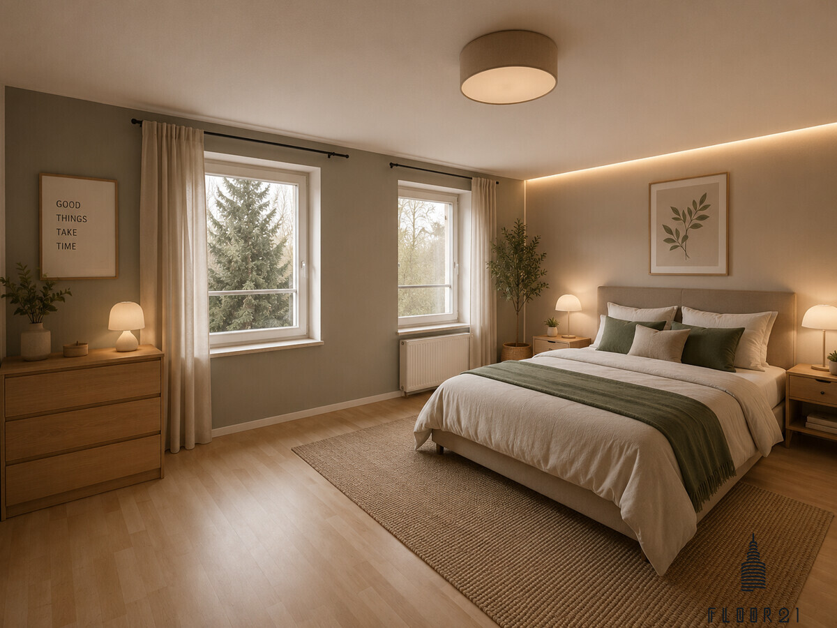 Visualisierung Schlafzimmer