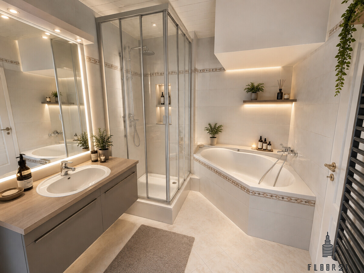 Visualisierung Badezimmer