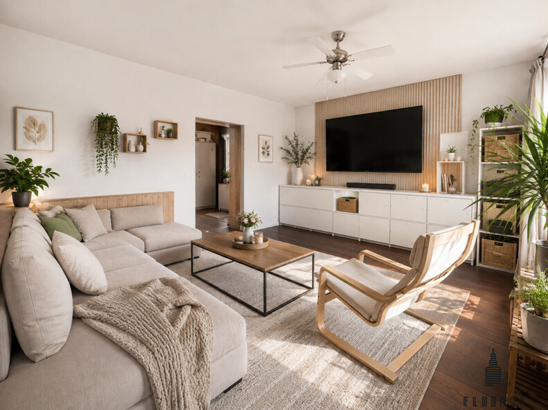 Visualisierung Wohnzimmer