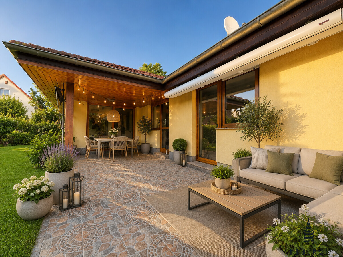 Visualisierung Terrasse
