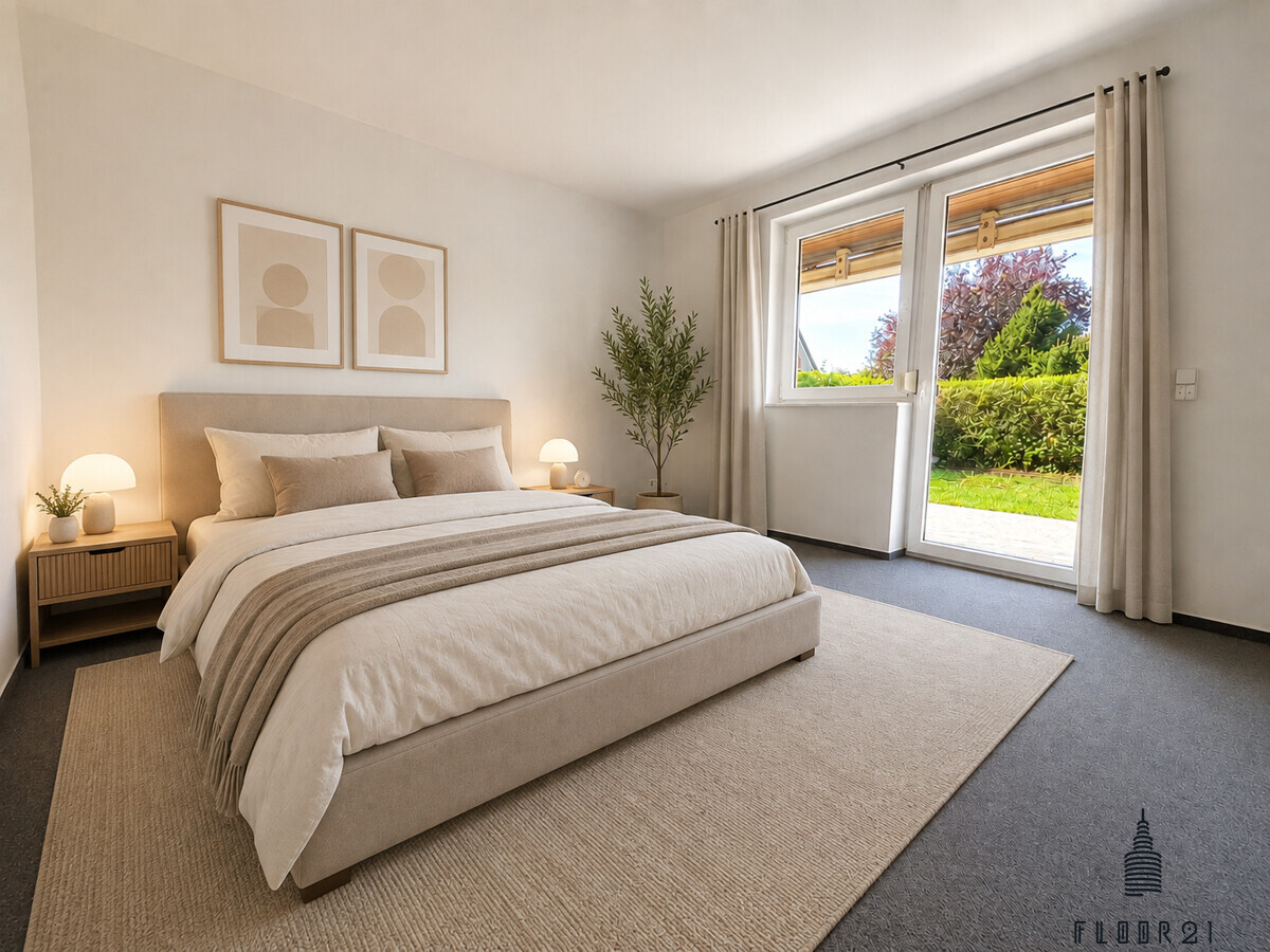 Visualisierung Schlafzimmer