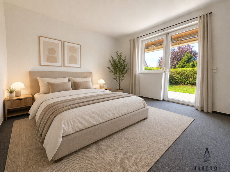 Visualisierung Schlafzimmer