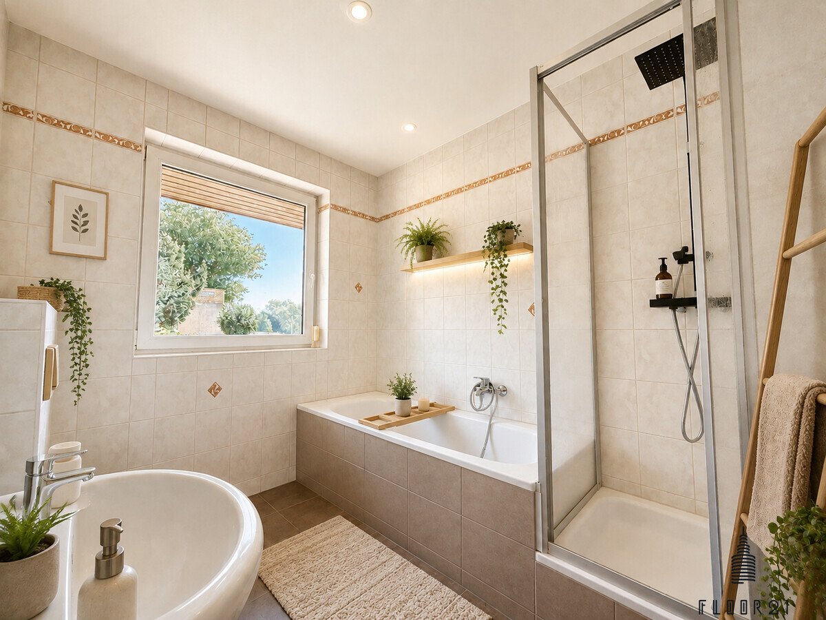 Visualisierung Badezimmer