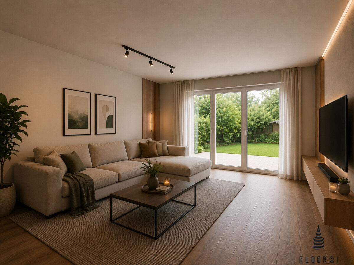Wohnzimmer KI-Nachher