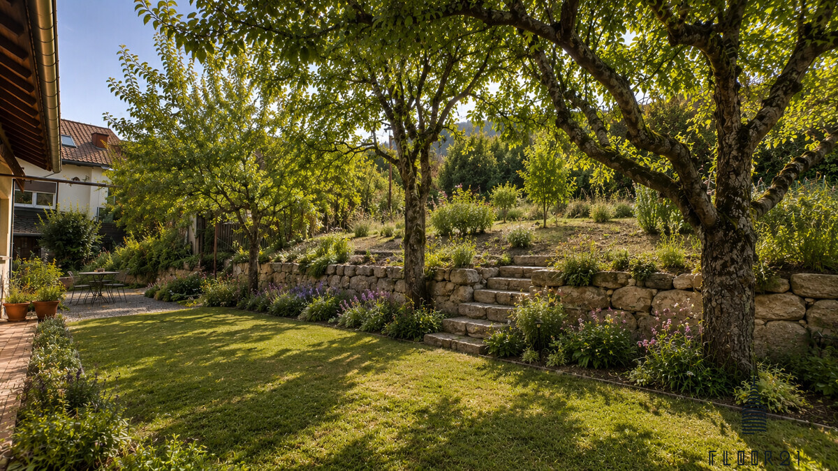 Garten KI-Nachher  
