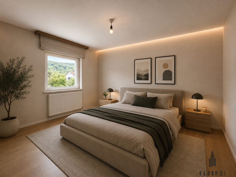 Schlafzimmer KI-Nachher