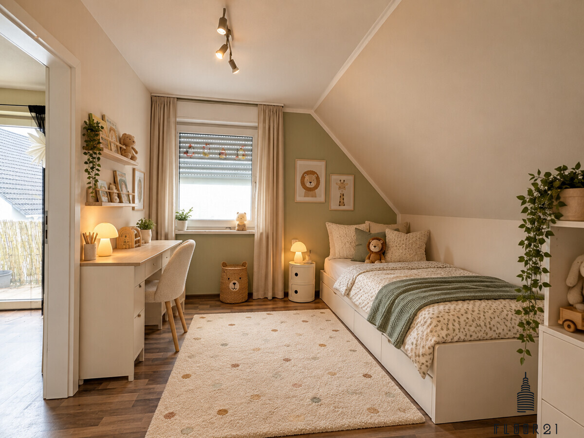 Kinderzimmer OG KI-Visualisierung