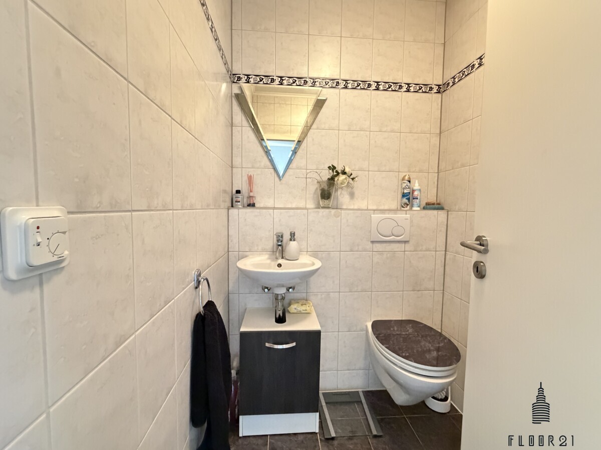 Gäste WC im Erdgeschoss