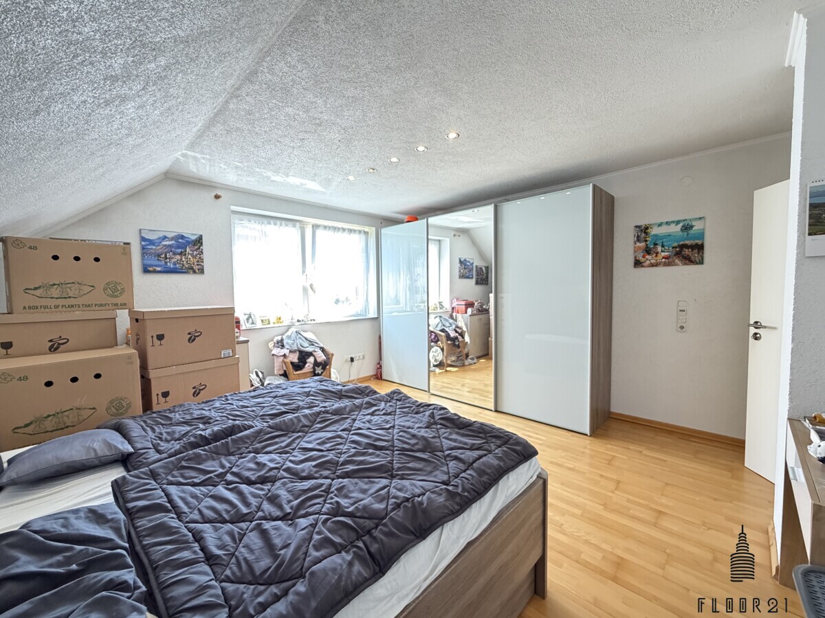 Schlafzimmer im Dachgeschoss
