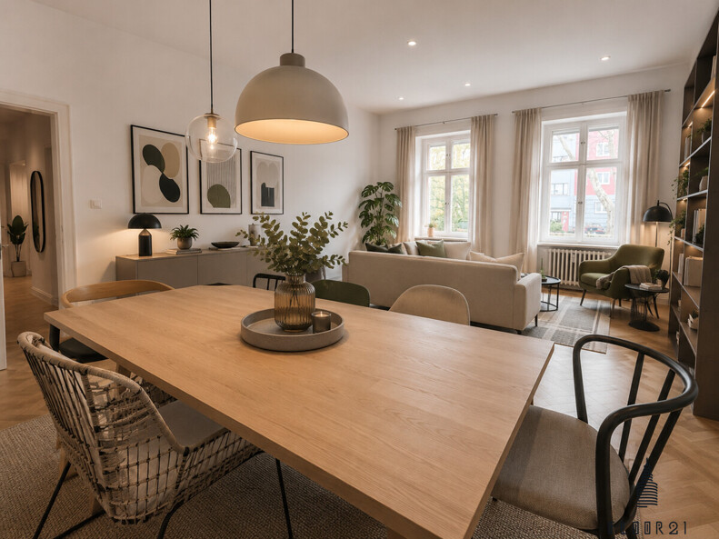 Visualisierung Wohnzimmer