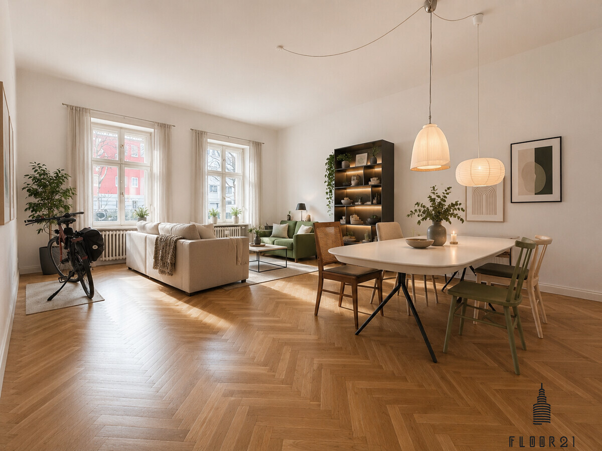 Visualisierung Wohnzimmer