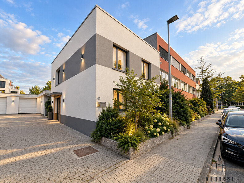 Straßenansicht nach Sanierung