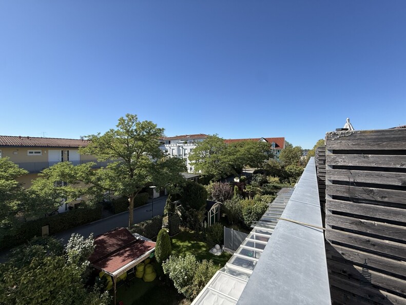 Ausblick Dachterrasse