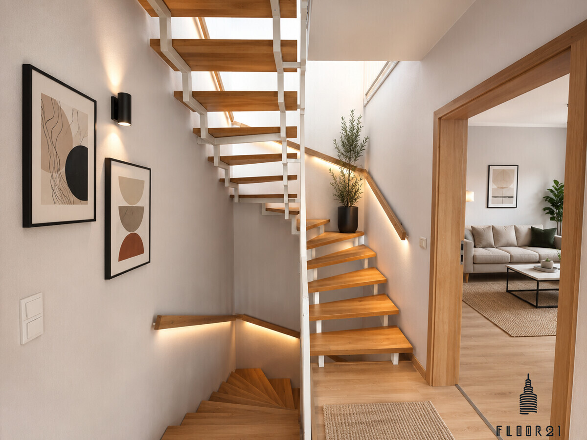 Visualisierung Treppenhaus