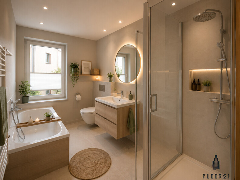 Visualisierung Badezimmer