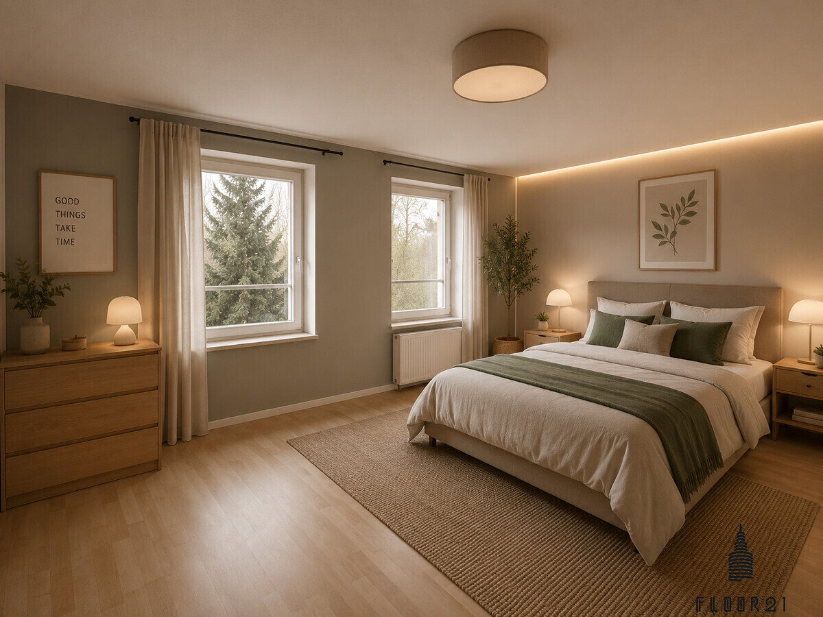 Visualisierung Schlafzimmer