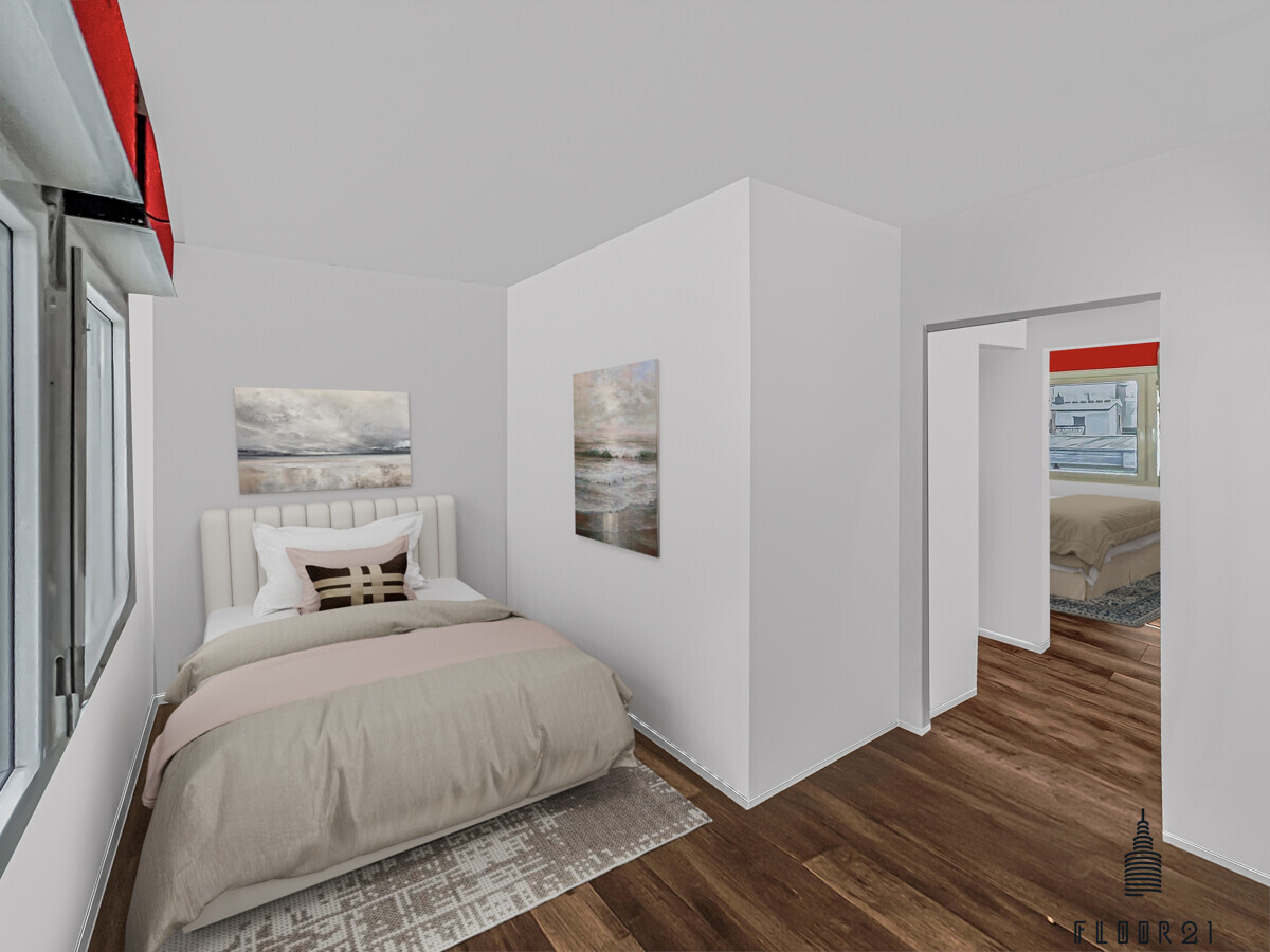 Büro / Gästezimmer gestaged