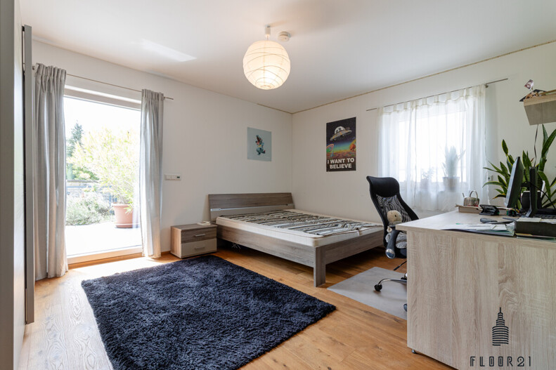 Kinderzimmer im Erdgeschoss