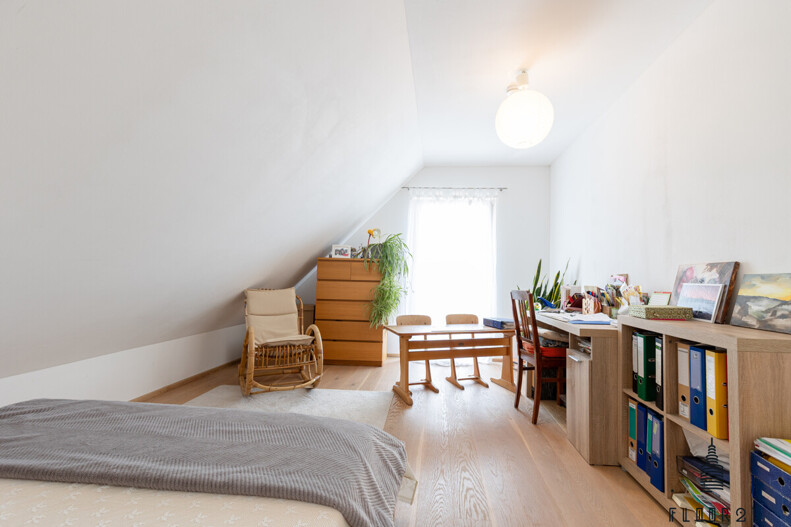 Kinderzimmer im Dachgeschoss