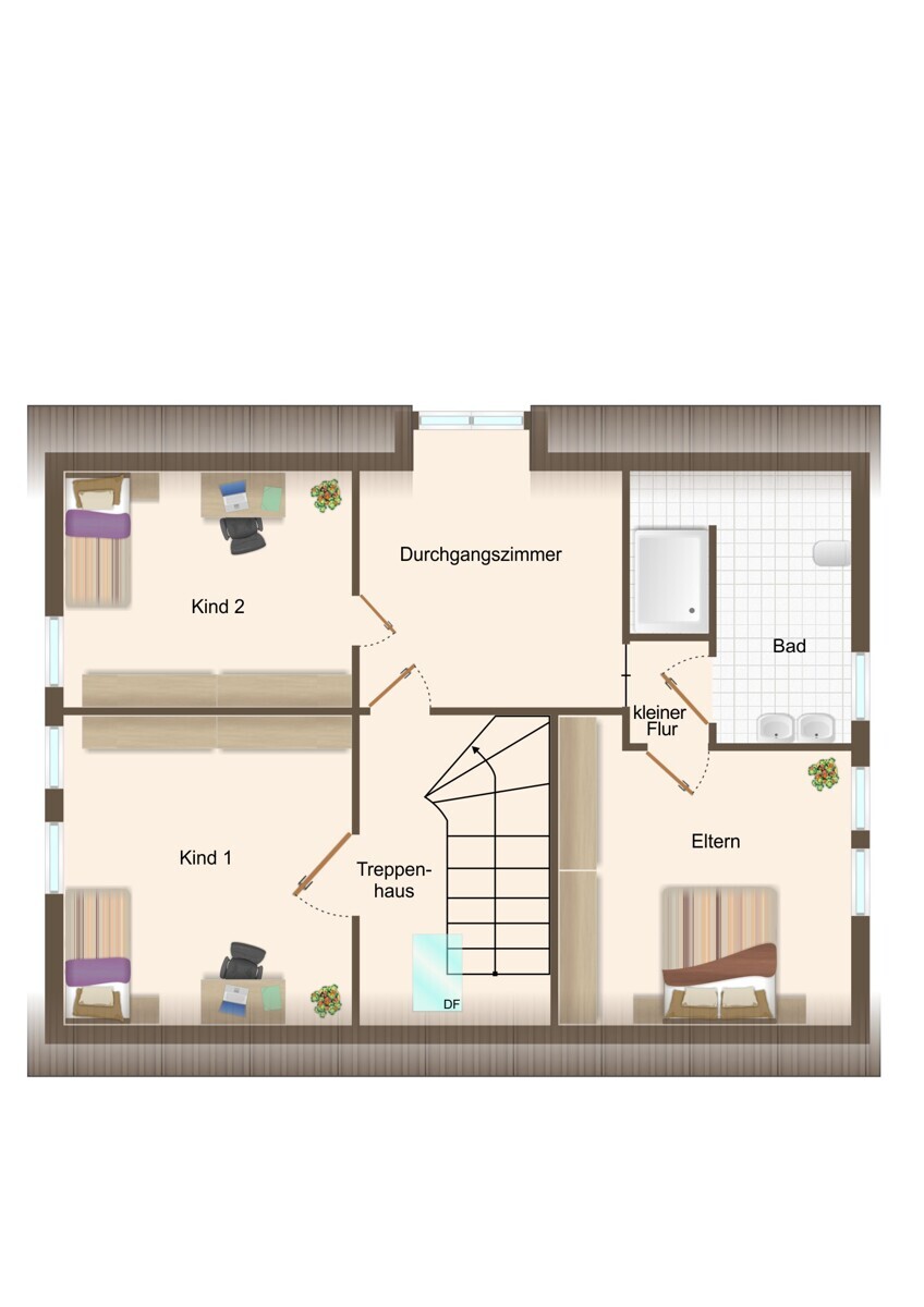 Grundriss Dachgeschoss