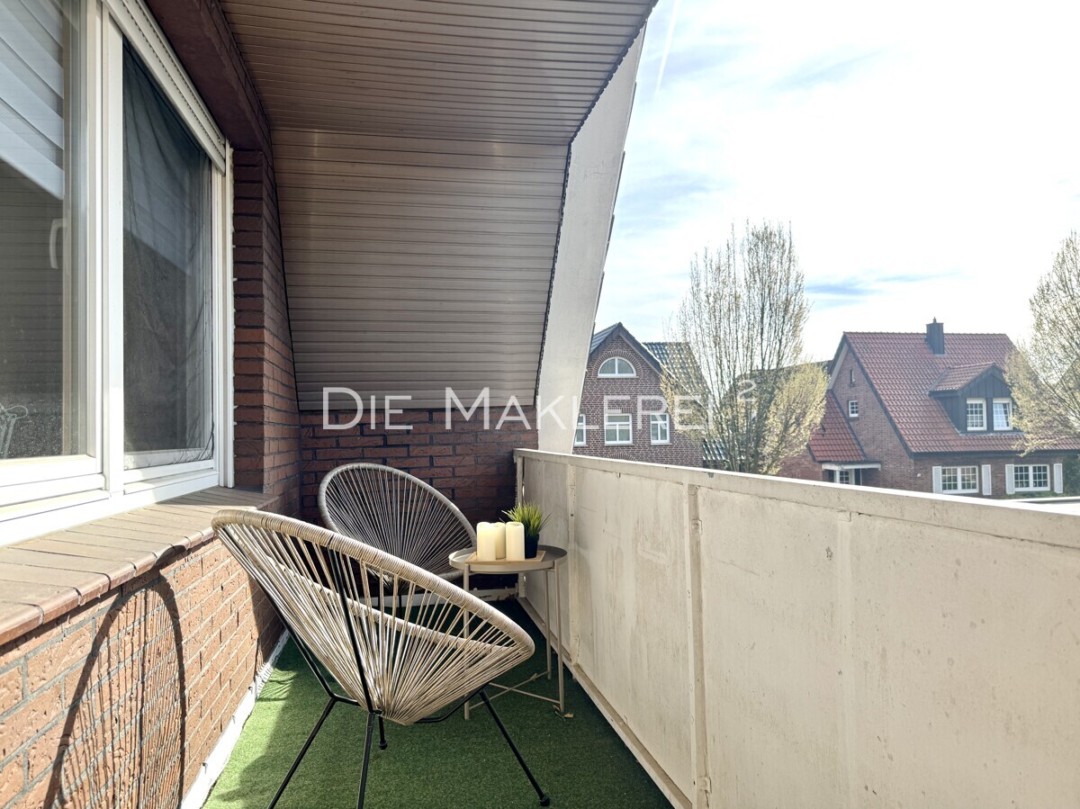 Balkon in Westlage