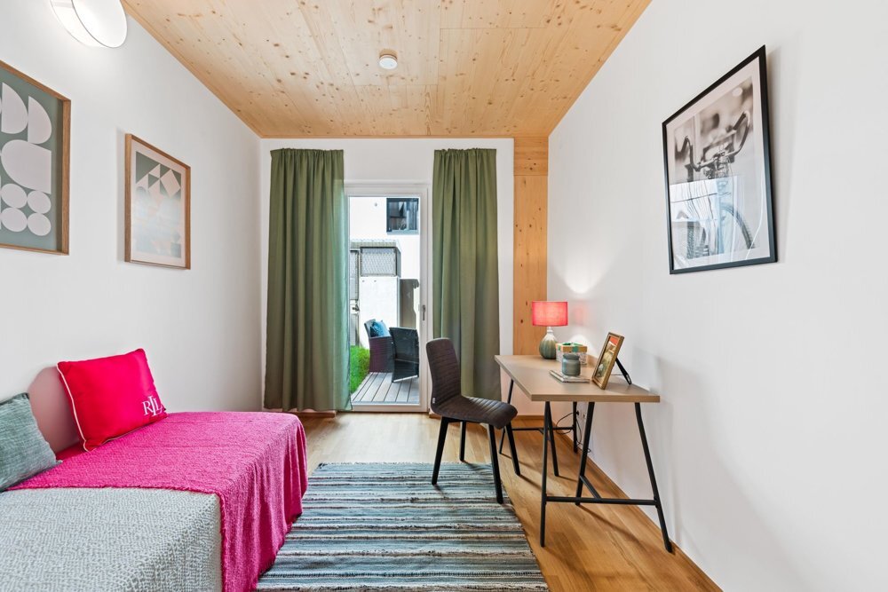 The Wild - perfekt geschnittene Single- oder Prchenwohnung mit Einbaukche und groer Terrasse im Patiohaus - P2.13 /  / 1020 Wien / Bild 3