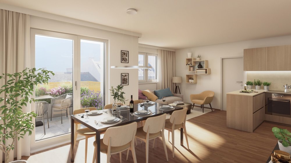 SOLEY - Grozgige 3-Zimmer Wohnung mit Terrasse - Top 52 /  / 1200 Wien / Bild 2
