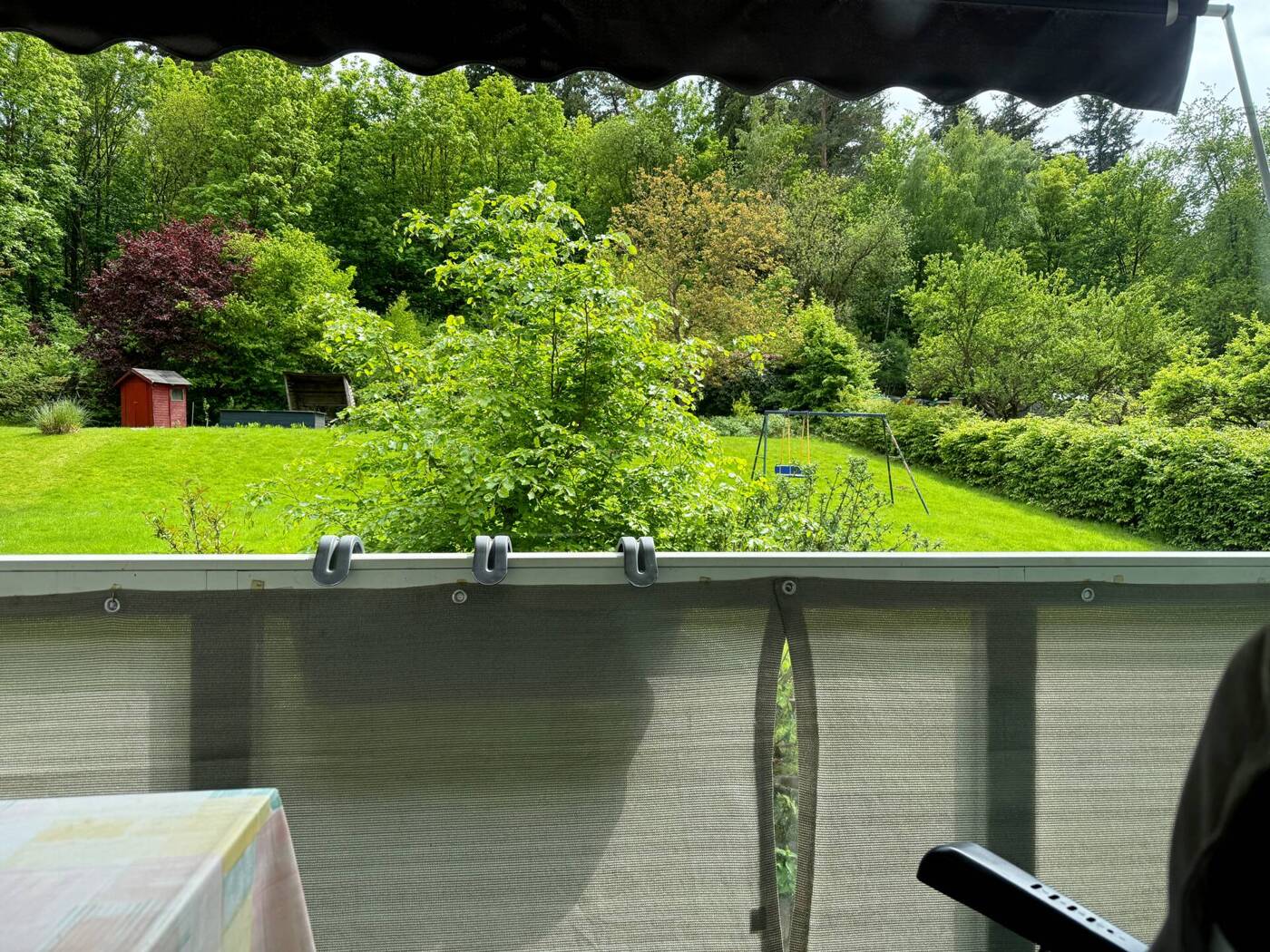 Ausblick Schlafzimmer 1