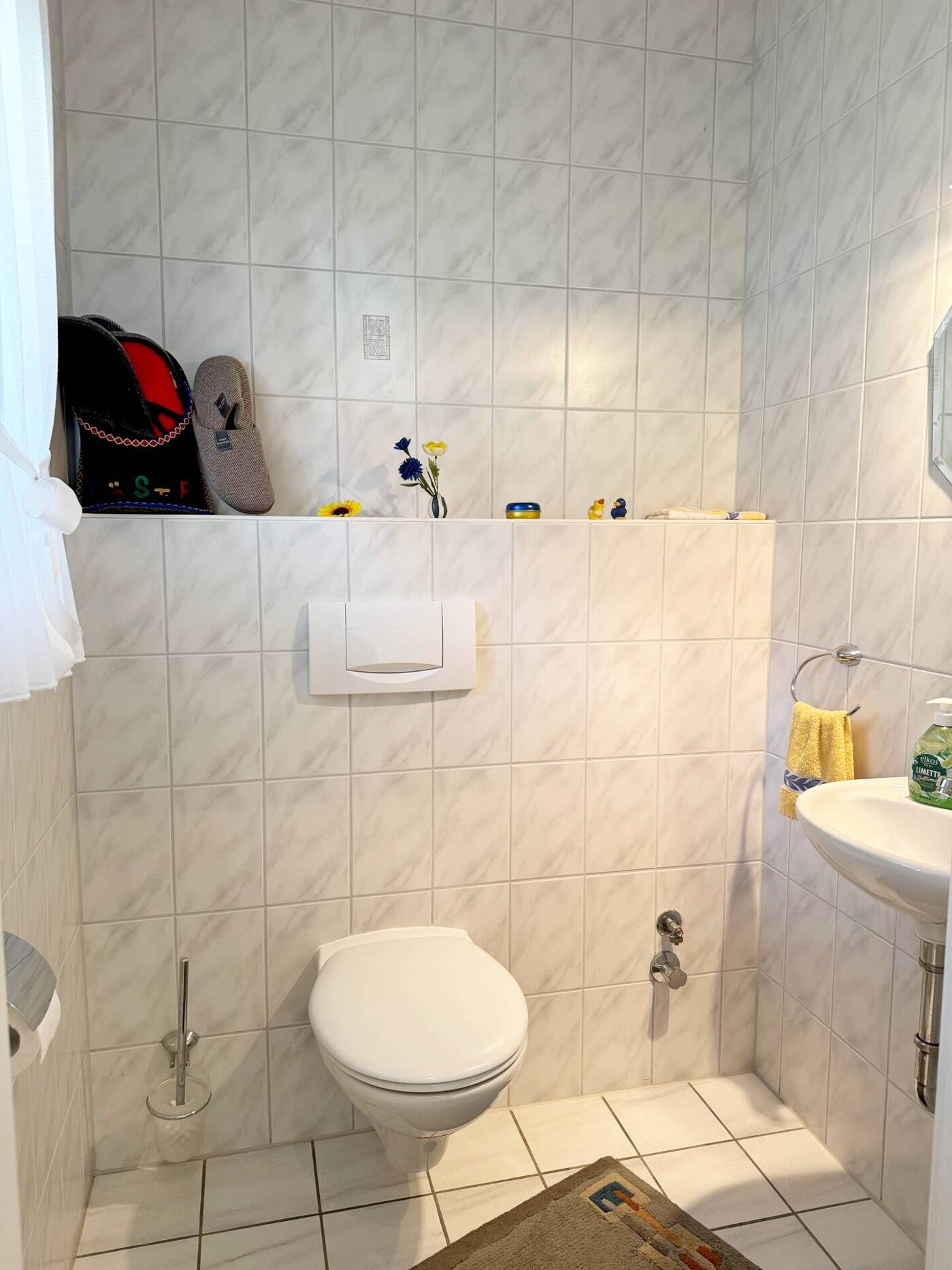 Gäste-WC (Haus links)