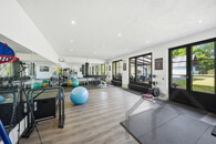 Yogaraum / früher Wohnzimmer