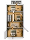 Visualisierter Grundriss DG