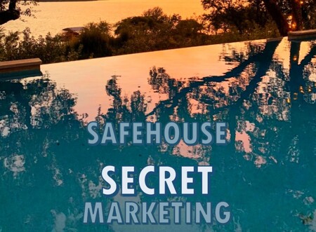 Safehouse Secret Marketing Villa Sonnenuntergang Exposé Format