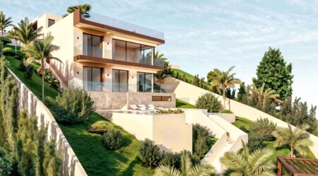 Meerblick Villen Projekt in Camp de Mar