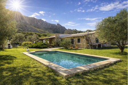 Mediterrane Finca mit Pool und Bergblick nahe Puerto Pollensa