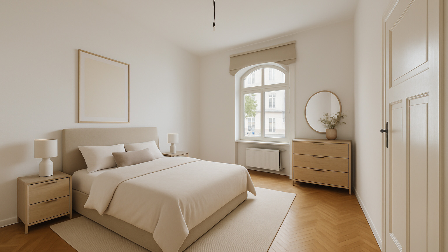 Visualisierung Schlafzimmer