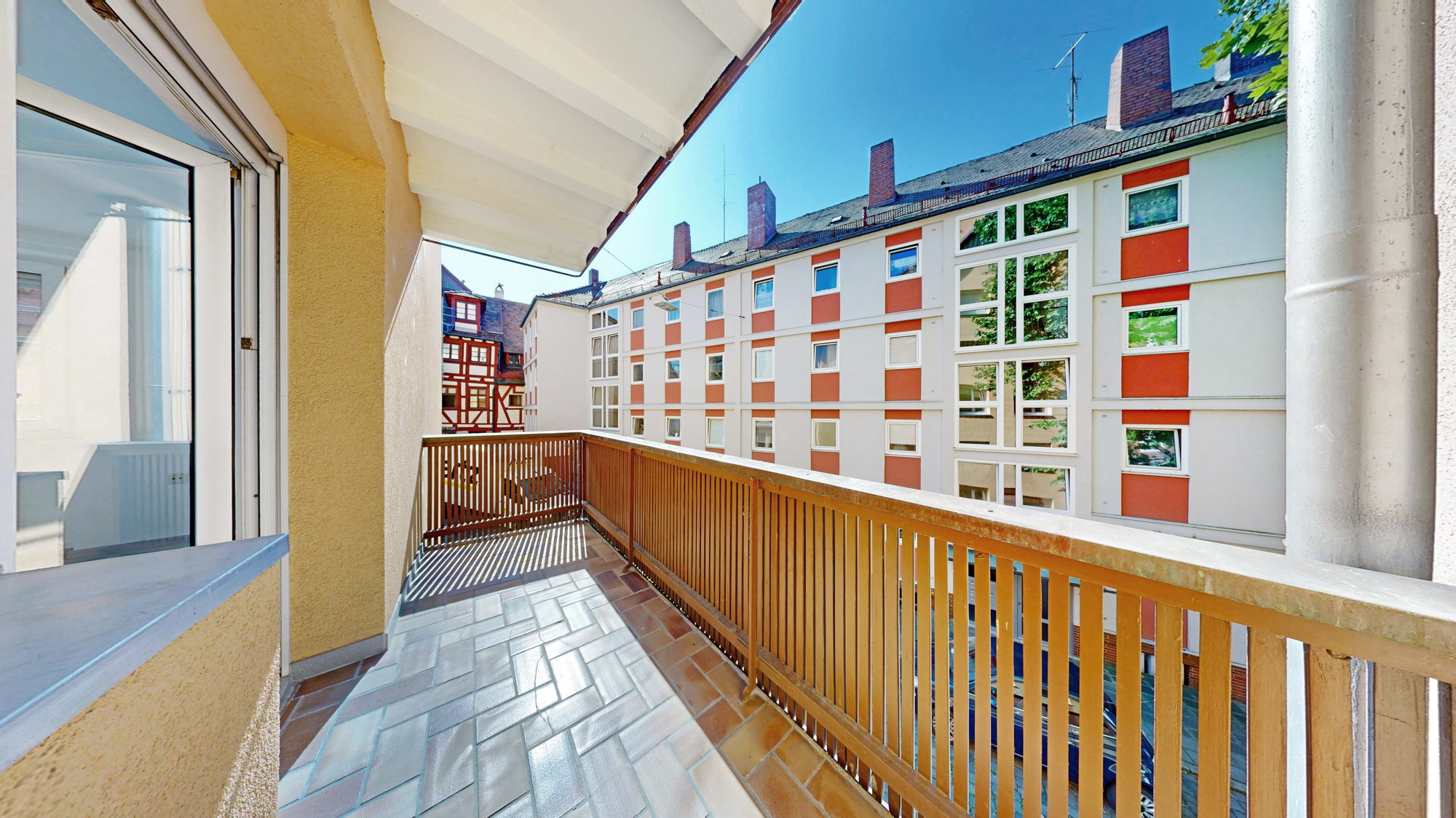 Balkon oben