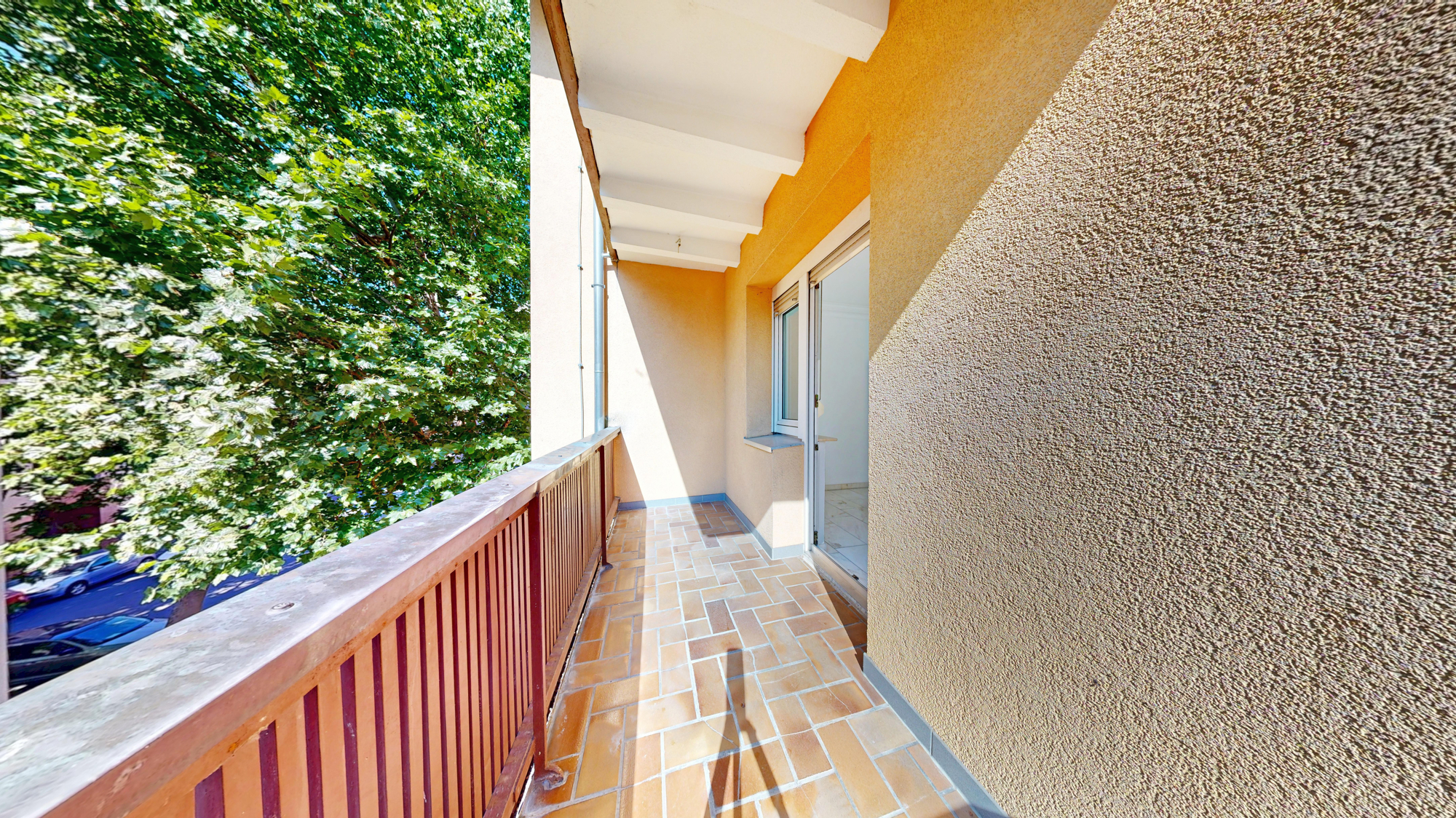 Balkon unten