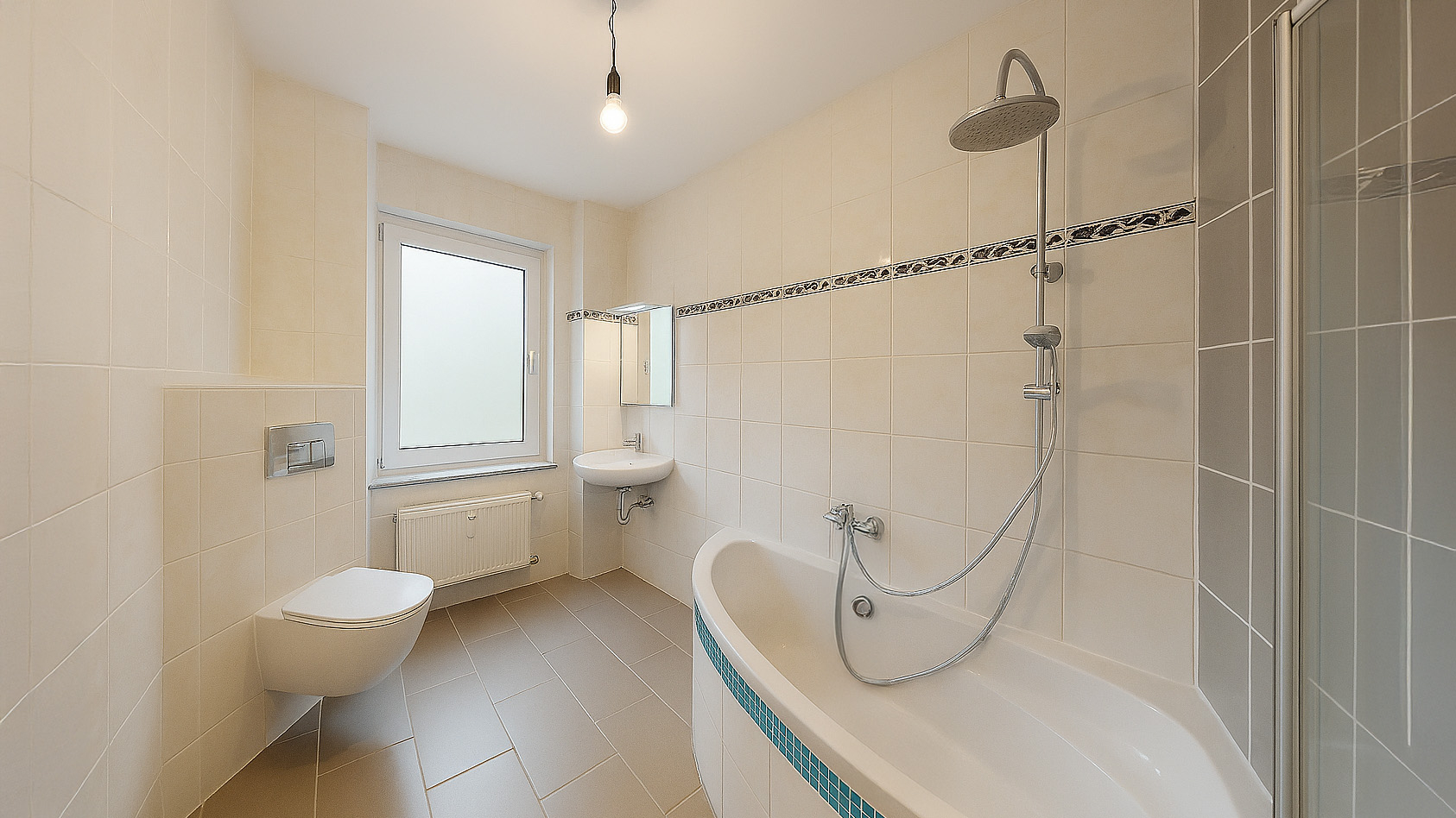 Badezimmer fertiggestellt