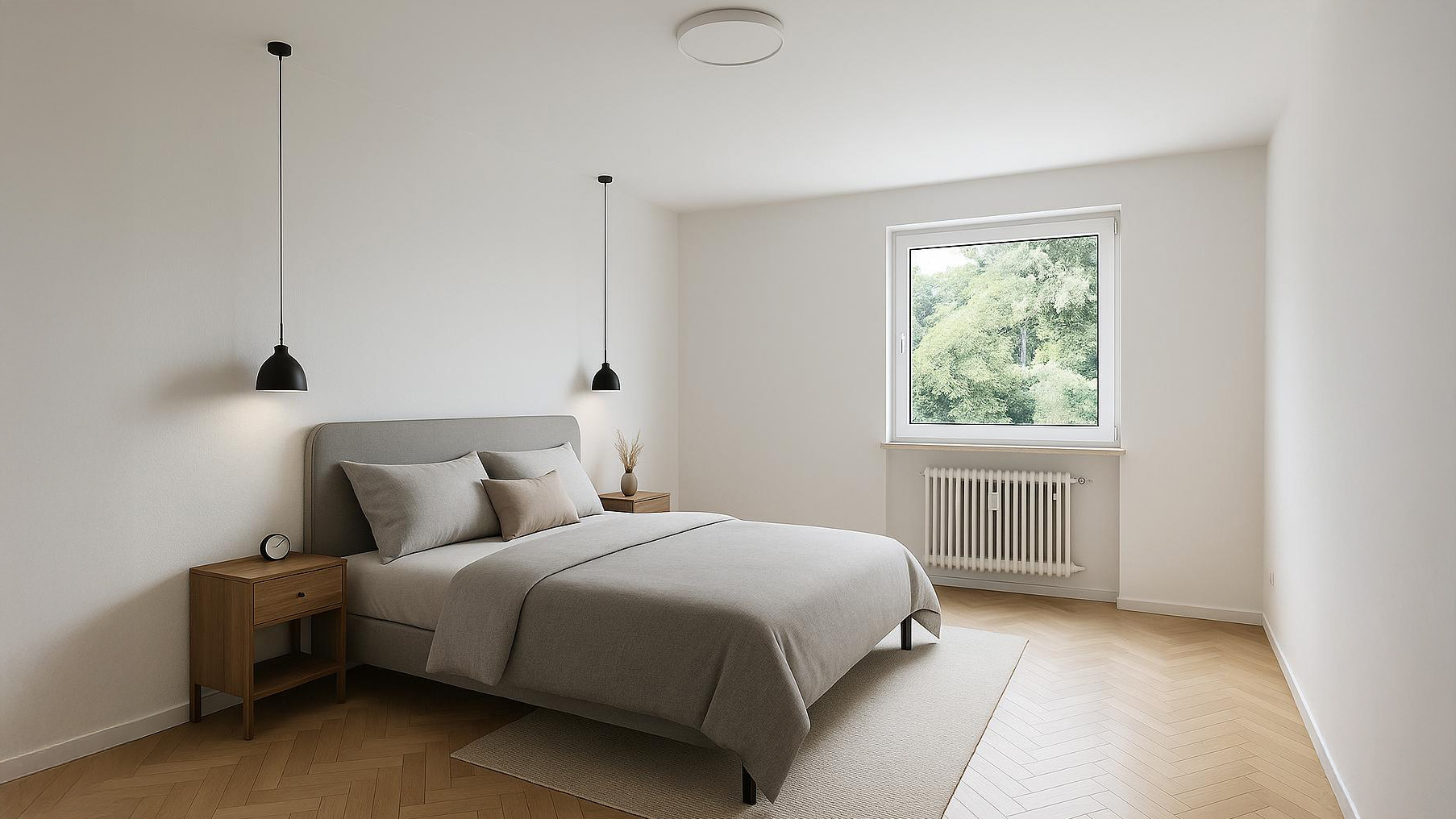 Schlafzimmer Visualisierung