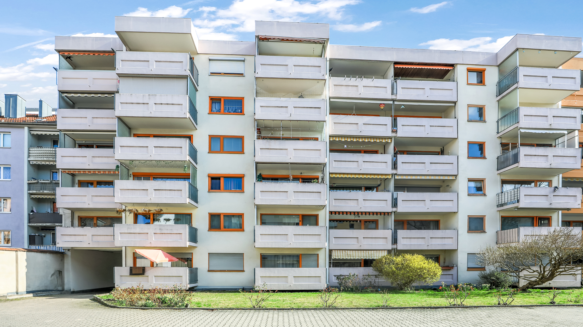 Gebäude-Rückansicht