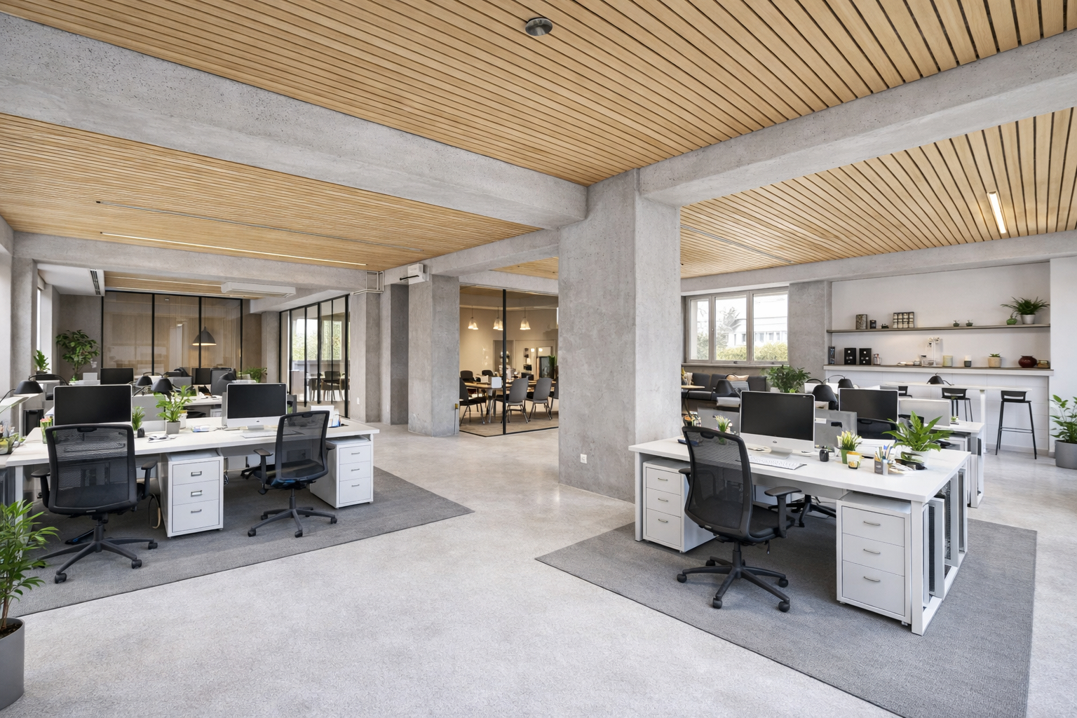 Visualisierung Büro