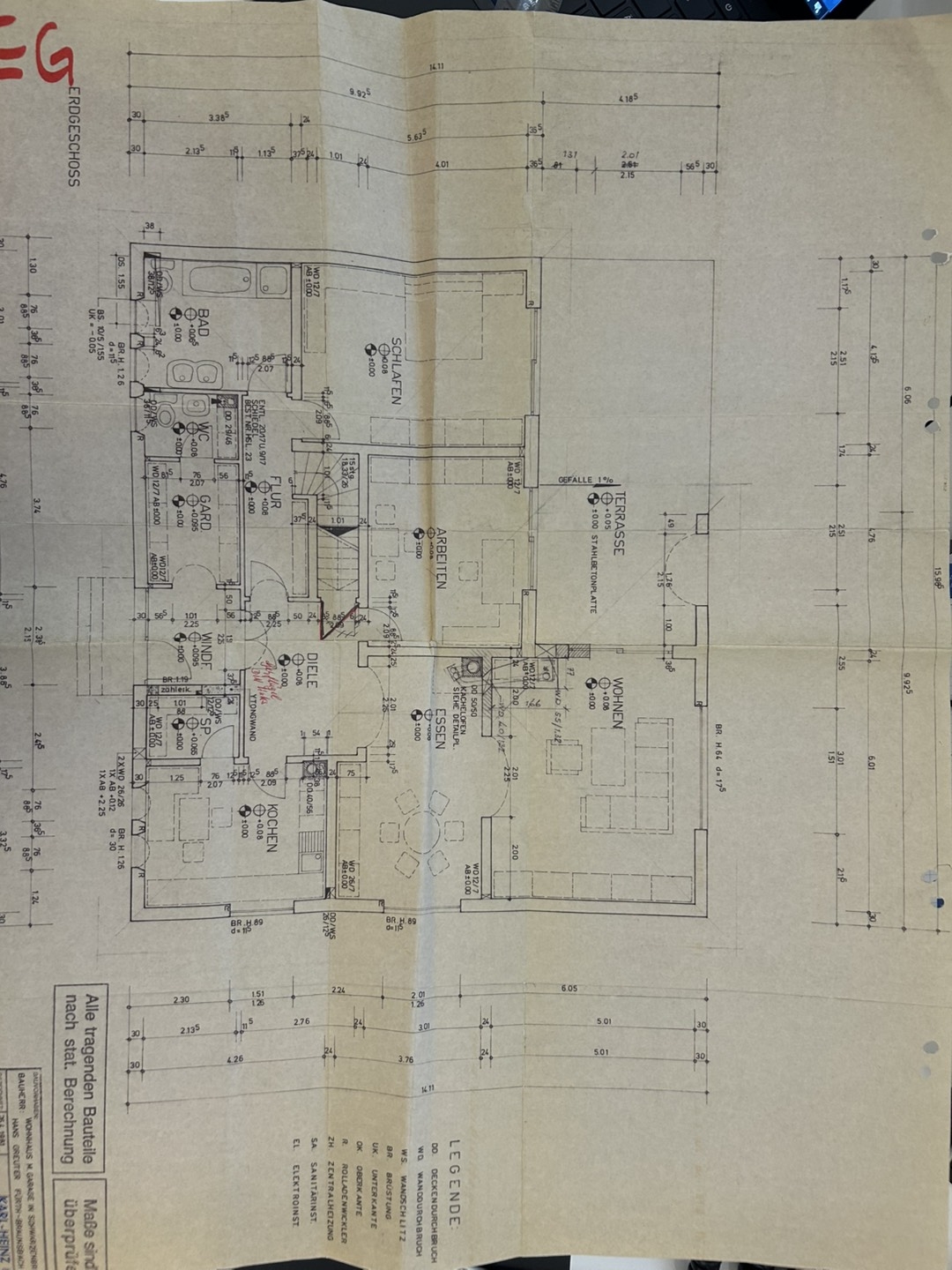 Grundriss EG