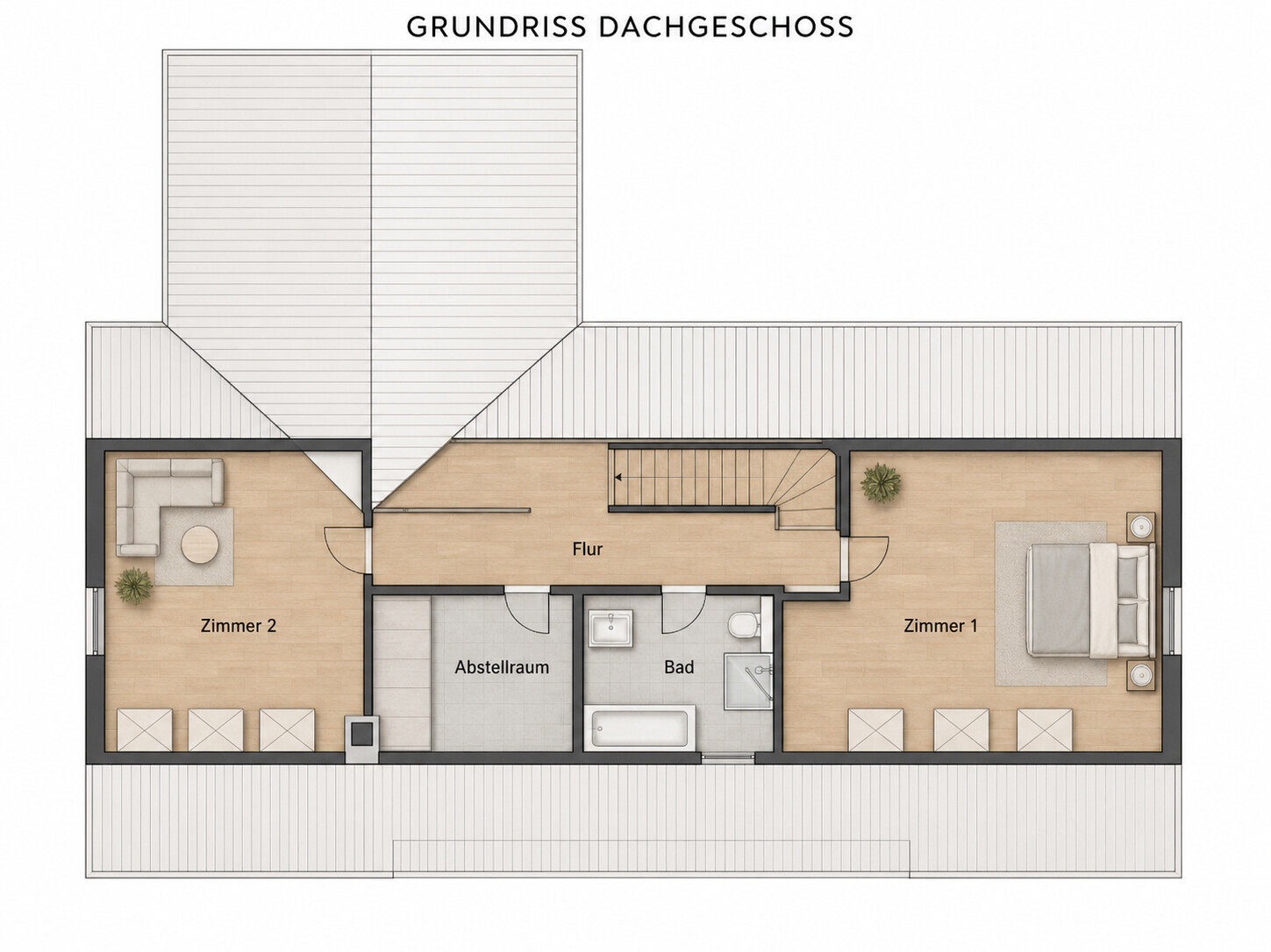 Exklusive Architektenvilla mit privater Wellnesswelt – Grundriss 2