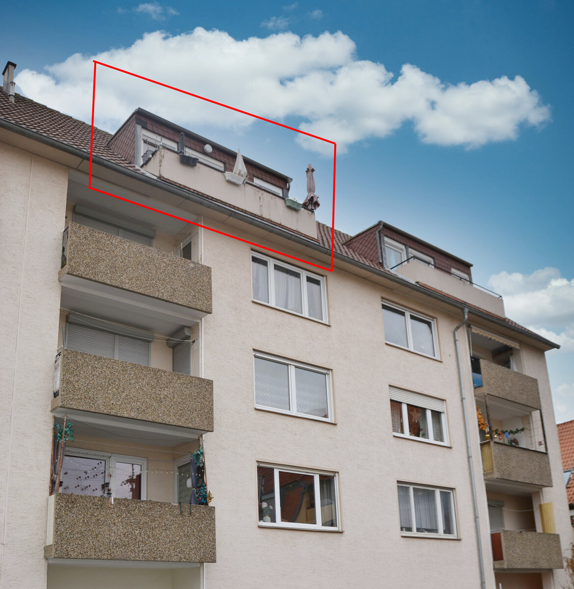 3-Zimmer-Dachgeschosswohnung in zentraler Lage von Landau