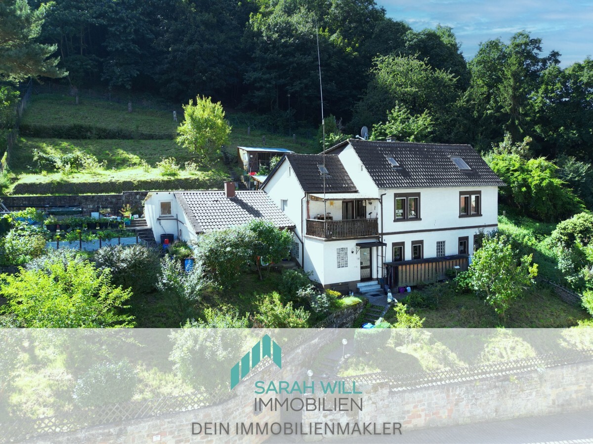 Einfamilienhaus mit Terrasse auf großem Grundstück in idyllischer Natur von Bad Dürkheim-Grethen